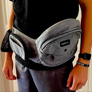 Tushbaby Gray Tush Baby Carrier